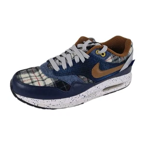 🚨 Nike By You Air Max 90 Pendleton 744453 992 Blue Multicolor Men's Size 8.5 - Picture 1 of 13