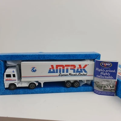 Vintage CORGI Scale 1/50 LIMITED EDITION  Volvo Artic Container Truck Amtrak - Image 1 of 4