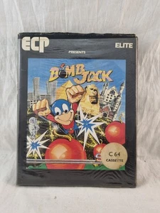 Bomb Jack Commodore 64 Game Cassette Tape In Box/case - Picture 1 of 10