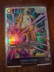 Returning Evil Golden Frieza - FB02-140 - SCR - Union Force - Dragon Ball Super - Foto 1 di 1