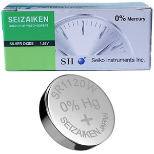1 x Seiko 391 D391 SR1120W SR55 280-30 Watch Battery - Picture 1 of 1