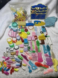 Mattel Barbie Muñeca Accesorios Lote Gafas Collares Botas Zapatos Cartera Buceo - Imagen 1 de 15