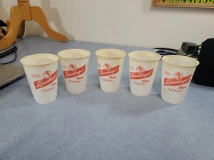5 Vintage Leinenkugel Plastic Beer Cups By Solo - Picture 1 of 14