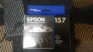 GENUINE EPSON T1578 MATTE BLACK K3 INK #157 STYLUS PHOTO R3000 FACTORY SEALED - Picture 1 of 1