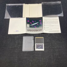 Turbografx-16 CD Super System Card 3.0 (USA Version), Authentic/Ships 1st Class!