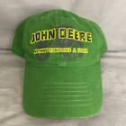 John Deere Nothing Runs Like a Deere Czapka Duża / x duży haczyk Regulowane oko