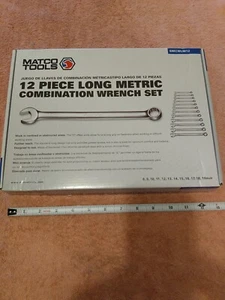 Matco Tools 12 Piece Long Metric Combination Wrench Box And Tray Only - Picture 1 of 22