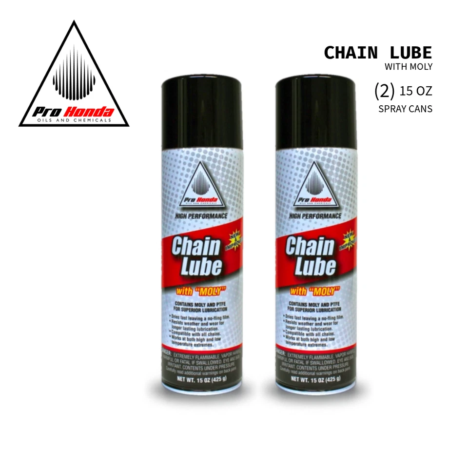 Pro Honda HP Chain Lube with Moly 15oz. (2 PACK) - Image 1 of 1