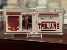 2020-21 Panini National Treasures Collegiate #100 Onyeka Okongwu JSY AU 30/35