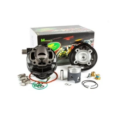 9931310 CILINDRO [TOP Nero] 70CC D.47 Minarelli Orizzontale 50 2T LC SP.10 GHISA - Immagine 1 di 3