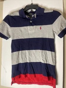 Youth Boy Pre-owned Ralph Lauren Short Sleeve Shirt Size Small (8) - Picture 1 of 7