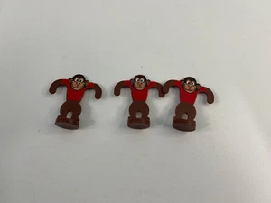 Vintage 1991 Jump’n Monkeys Game Replacement Pieces- 3 Red Monkeys - Picture 1 of 2