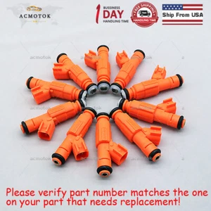 10X Fuel Injectors 0280155917 For FORD F250 F350 F450 F550 LINCOLN MERCURY - Foto 1 di 7