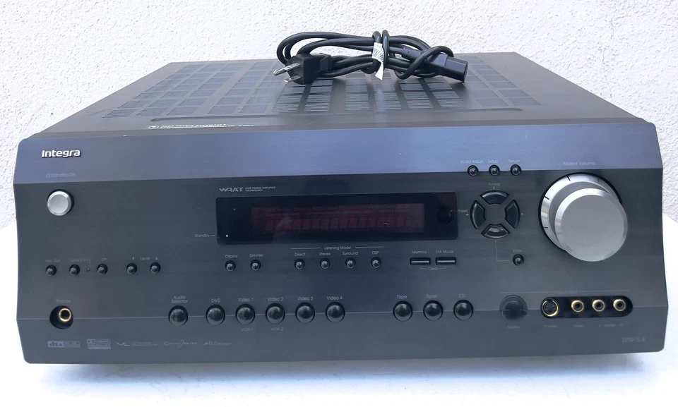 INTEGRA DTR-5.4 A/V HOME THEATER,MULTI-ZONE, Tested Works Great - Image 1 of 4