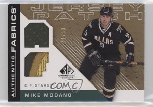 2007-08 SP Game Used Edition Authentic Fabrics Jersey /50 Mike Modano Patch HOF