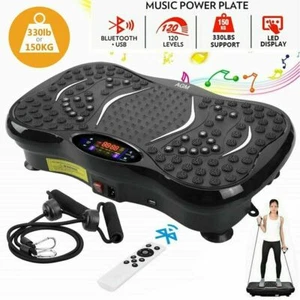 Vibration Machine Exercise Vibrating Plate Platform Trainer Fitness Body Shaper - Picture 1 of 36