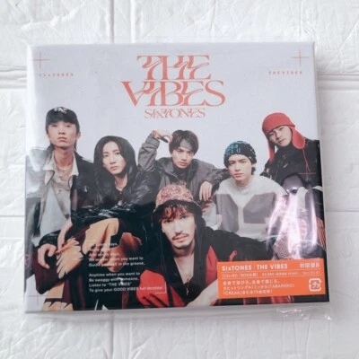 SixTONES 　2024　THE VIBES CD &Blu－ray TYPE B　limited edition　USED JPOP - Image 1 of 3