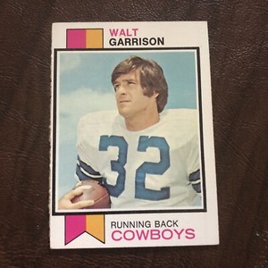 1973 TOPPS WALT GARRISON #421 DALLAS COWBOYS FOOTBALL CARD