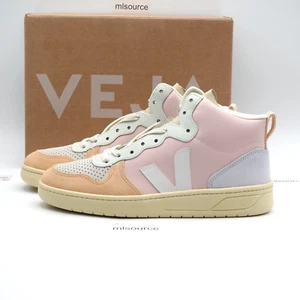Size 10 / 41 EUR Women's Veja V-15 Sneakers VQ0203142A Petale/White/Multi - Picture 1 of 7