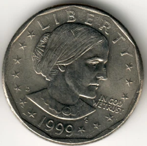 USA - 1999D - Susan B Anthony - 1$ Coin - Rare - #13792 - Picture 1 of 2