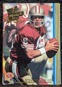 1993 Action Packed All-Madden Team - #24 - Steve Young - San Francisco 49ers HOF