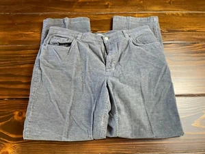 Jones New York Pants, Women's Size 14, Gray, Stretch, Corduroy, Hemmed to 27" - Picture 1 of 10