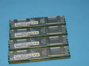 Samsung M395T2953CZ4-CE601 1GB X4 PC2-5300 DDR2 ECC CL5 240-Pin DIMM Memory - Picture 1 of 3