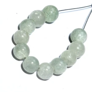 Aventurine Smooth Round Beads Briolette Natural Loose Gemstone Making Jewelry - Picture 1 of 5