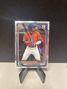 Esmil Valencia 2024 Bowman Chrom Aussichten #BCP-75 1. Bowman - Bild 1 von 2