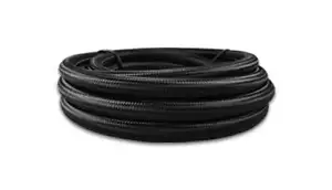Vibrant -16 AN Black Nylon Braided Flex Hose (10 foot roll) - Picture 1 of 1