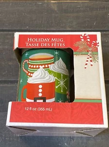 Holiday Christmas Mug 12 fl Ounces (350 mL) Microwave Safe | Dishwasher Safe - Picture 1 of 5