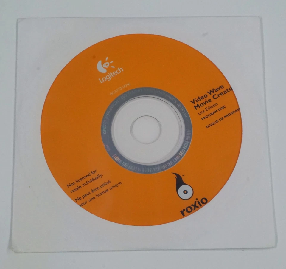 Logitech Roxio Video Wave Movie Creator Lite Edition (PC, 2003) - Image 1 of 1