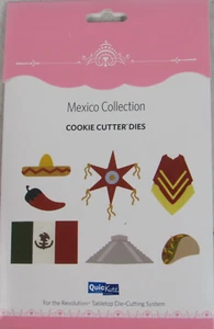QuicKutz, Mexico Collection, Cookie Cutter, 6 Dies, QKDS-CC-01 - Picture 1 of 2