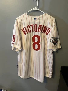 2009 World Series SHANE VICTORINO Philadelphia Phillies Jersey ! W/ Patch 52 XL - Picture 1 of 7