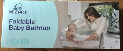 Nezart Plegable Bebé Bañera Guardería Ducha Regalo Foto 1 de 3