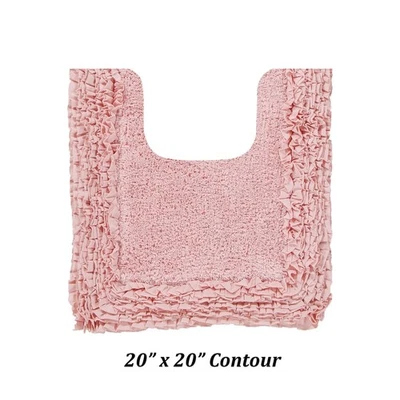 Alfombra de baño de felpa de algodón lavable a máquina antideslizante alfombra absorbente nueva Foto 1 de 4