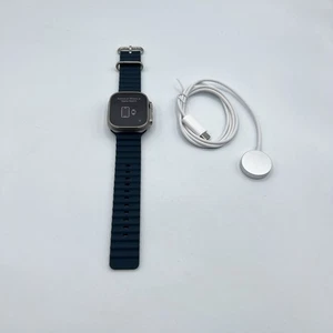 Apple Watch Ultra 49mm Estuche Titanio con Banda Midnight Ocean (Leer Descripción) - Imagen 1 de 7