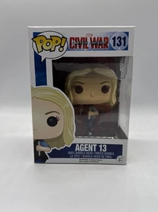 Funko POP! Marvel: Capitán América Civil War - Agente 13 #131 - Imagen 1 de 6