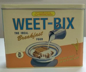 Weet-Bix Weetbix Storage Tin - Cereal - Hinged Lid - Bild 1 von 7