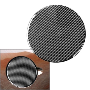 Kraftstofftank-Abdeckungsverkleidung für Toyota Tundra 14–21 Kohlefaser-Schwarz - Bild 1 von 7