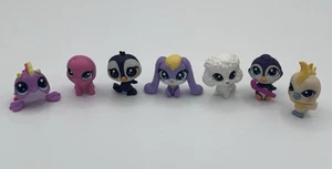 LPS Littlest Pet Shop Mini Figure Lot Angelfish Bunny Penguin Poodle Cockatoo + - Picture 1 of 7