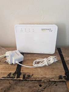 BT Openreach Huawei EchoLife HG612 FTTC VDSL Fibre Modem including PSU - Afbeelding 1 van 3