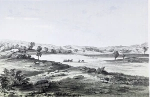 1855 SAUK RIVER - MINNESOTA - LITHOGRAPH VIEW Original Pacific Railroad - Picture 1 of 2