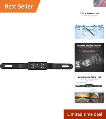 Wide Angle Reverse Camera for Cars/SUVs with Dual Front & Rear Installation - Image 1 of 4