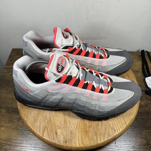 Nike Air Max 95 Schuhe Herren Größe 14 Weiß Grau Rot OG Neon AT2865-100 Turnschuhe - Bild 1 von 9