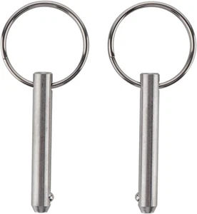 2 Pack Quick Release Pin, Diameter 9/32"(7.16Mm), Overall Length 2"(51Mm), Usabl - Picture 1 of 4