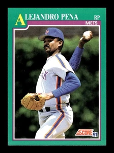 Alejandro Pena ⚾ 1991 Score Baseballkarte #204 New York Mets - Bild 1 von 2