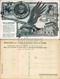 AVIAZIONE MILITARE-FRANCESCO BARACCA-LUGO DI ROMAGNA RAVENNA-BENEFICENZA-D10-137 - Picture 1 of 1