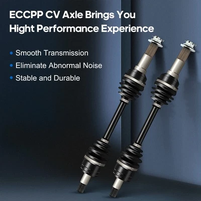 Juego de ejes ECCPP CV para Yamaha Grizzly 350 2008-2011 delantero izquierdo y derecho Foto 1 de 4