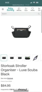 Storksak Pram Caddy - Picture 1 of 2